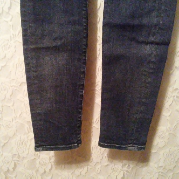 7FAM The Skinny Dark Jeans Women's Sz 28 - Picture 4 of 8